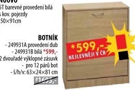 Botník 249931 dub