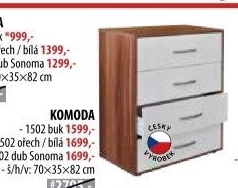 Komoda se zásuvkami 1502