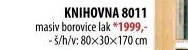 Knihovna 8011 lakovaná