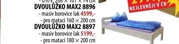 Dvoulůžko MAX 2 – 160x200