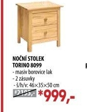 Noční stolek TORINO