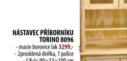 Nástavec příborníku TORINO