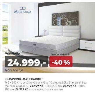 Boxspring MATE CARDIFF