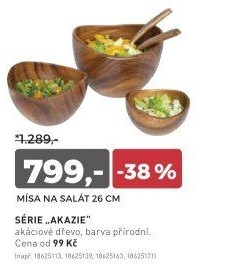 Mísa na salát AKAZIE