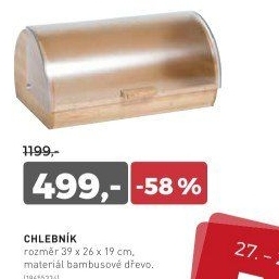 Chlebník BAMBUS