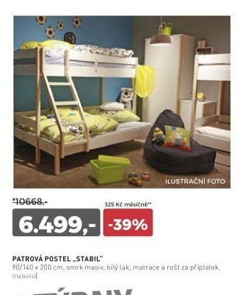 Patrová postel STABIL