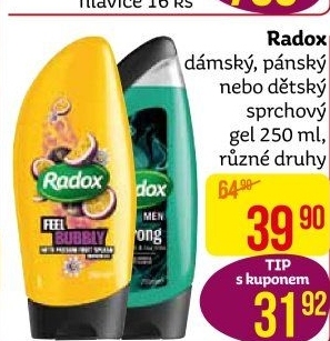Sprchový gel Radox