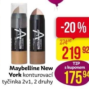Konturovací tyčinka Master Contour Duostick Maybelline