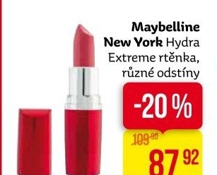 Rtěnka Hydra Extreme Maybelline