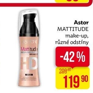 Make up Mattitude HD Astor