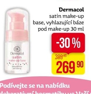 Báze pod make up Satin Dermacol