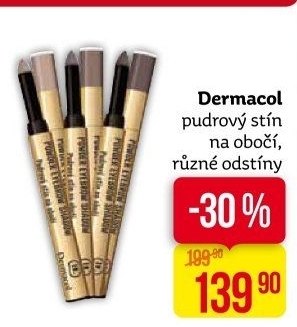 Pudrový stín na obočí Dermacol