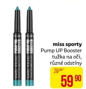 Kajalová tužka na oči Pump Up Booster Miss Sporty