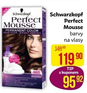 Barva na vlasy Perfect Mousse Schwarzkopf