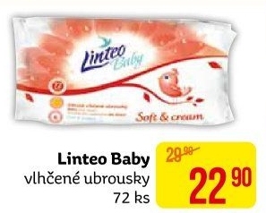 Vlhčené ubrousky dětské Linteo Baby