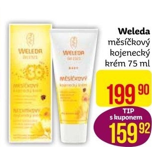 Krém měsíčkový kojenecký Baby Weleda