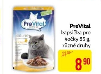Kapsičky pro kočky PreVital