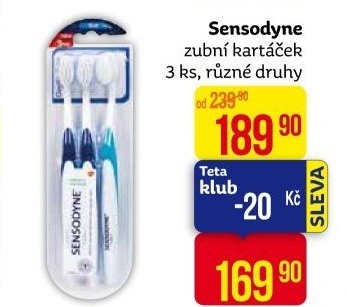 Kartáček na zuby Sensodyne