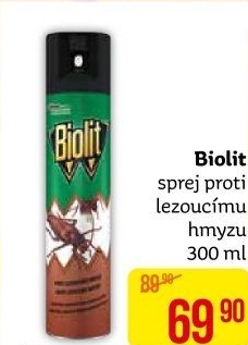 Přípravek proti lezoucímu hmyzu sprej Biolit