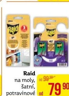 Lapač šatních molů Raid