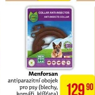 Obojek pro psy antiparazitní Menforsan