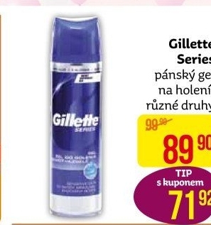Gel na holení pánský Series Gillette