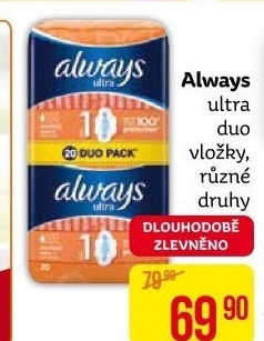 Vložky dámské Ultra Always