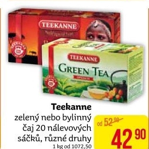 Čaj zelený Teekanne