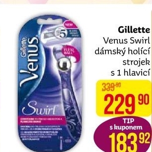 Holicí strojek dámský Gillette Venus Swirl