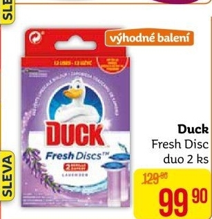 WC blok bodový Fresh Discs Duck