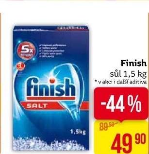 Sůl do myčky Finish