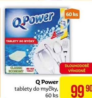 Tablety do myčky Economy Q-Power
