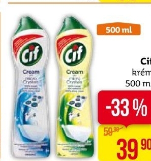 Krémový čistič Cif Cream