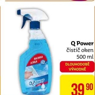 Čistič oken Q Power