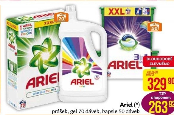 Prací prášek Ariel