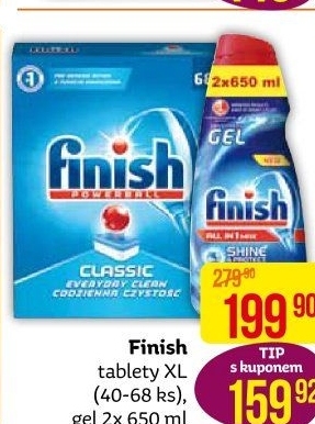 Tablety do myčky Finish
