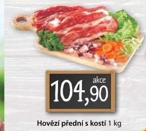 Hovězí přední s kostí