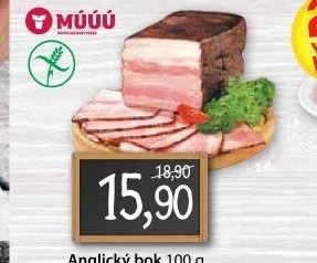 Anglický bok Maso uzeniny Písek