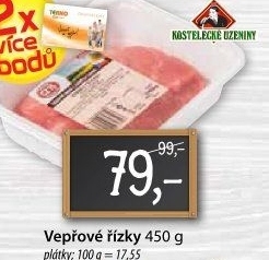 Řízky vepřové Kostelecké uzeniny