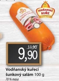 Salám šunkový kuřecí Vodňanské kuře