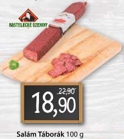 Salám Táborák Kostelecké uzeniny
