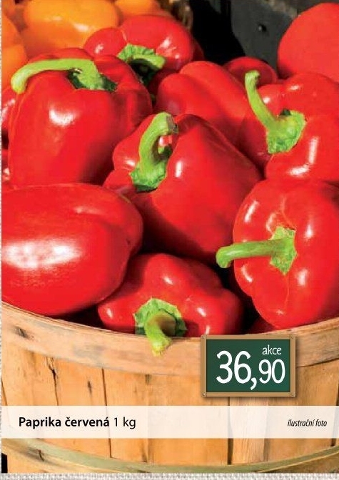 Paprika červená