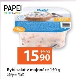 Rybí salát v majonéze Lahůdky Papei