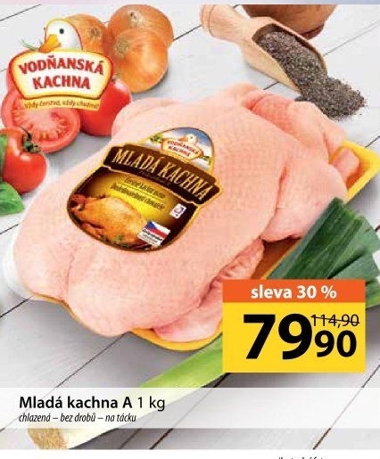 Kachna mladá Vodňanská kachna