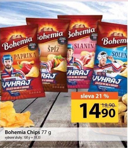 Chipsy Bohemia Chips