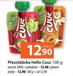 Ovocná kapsička 100% Hello CUUC