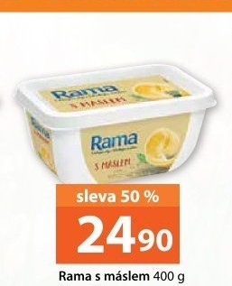 Margarín s máslem Rama