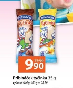 Dezert tyčinka Pribináček