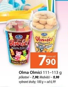 Dezert piškotoví Olmíci Olma