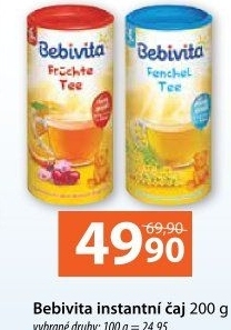 Čaj instantní Bebivita